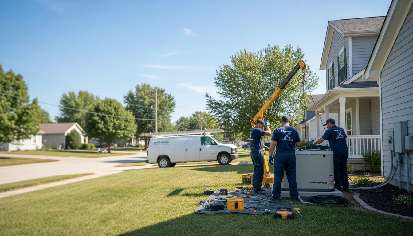 Generator Installation in West Columbia, WV near me